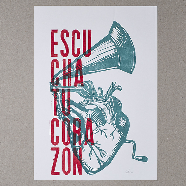 Escucha Tu Corazon La Mina Diseno Grafico